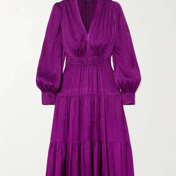 Diane Von Furstenberg Dresses & Skirts - Diane Von Furstenberg Rich Purple Garment